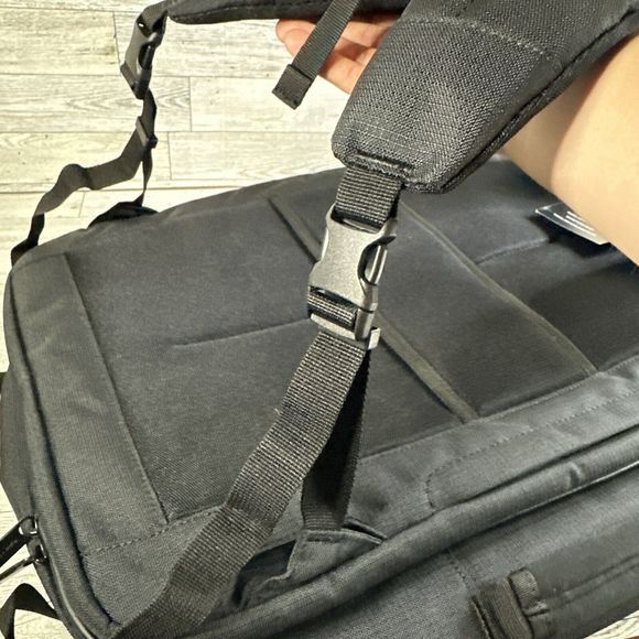 Black Travis Mathew Skyscraper Backpack New Duffle/Backpack 7.1 x 12.6 x 19.5in - Picture 11 of 11